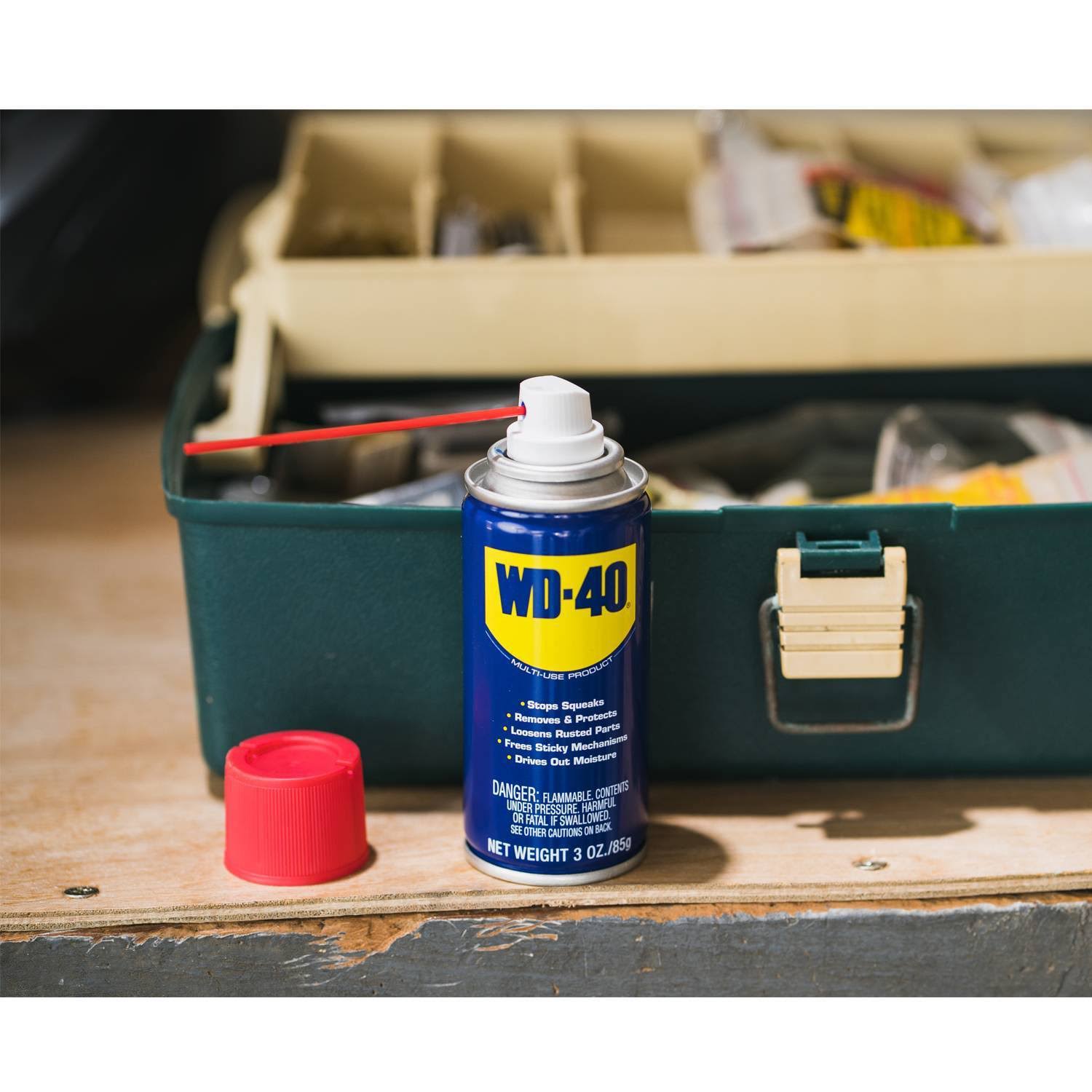 WD-40 Multi-Purpose Lubricant- 3 oz can