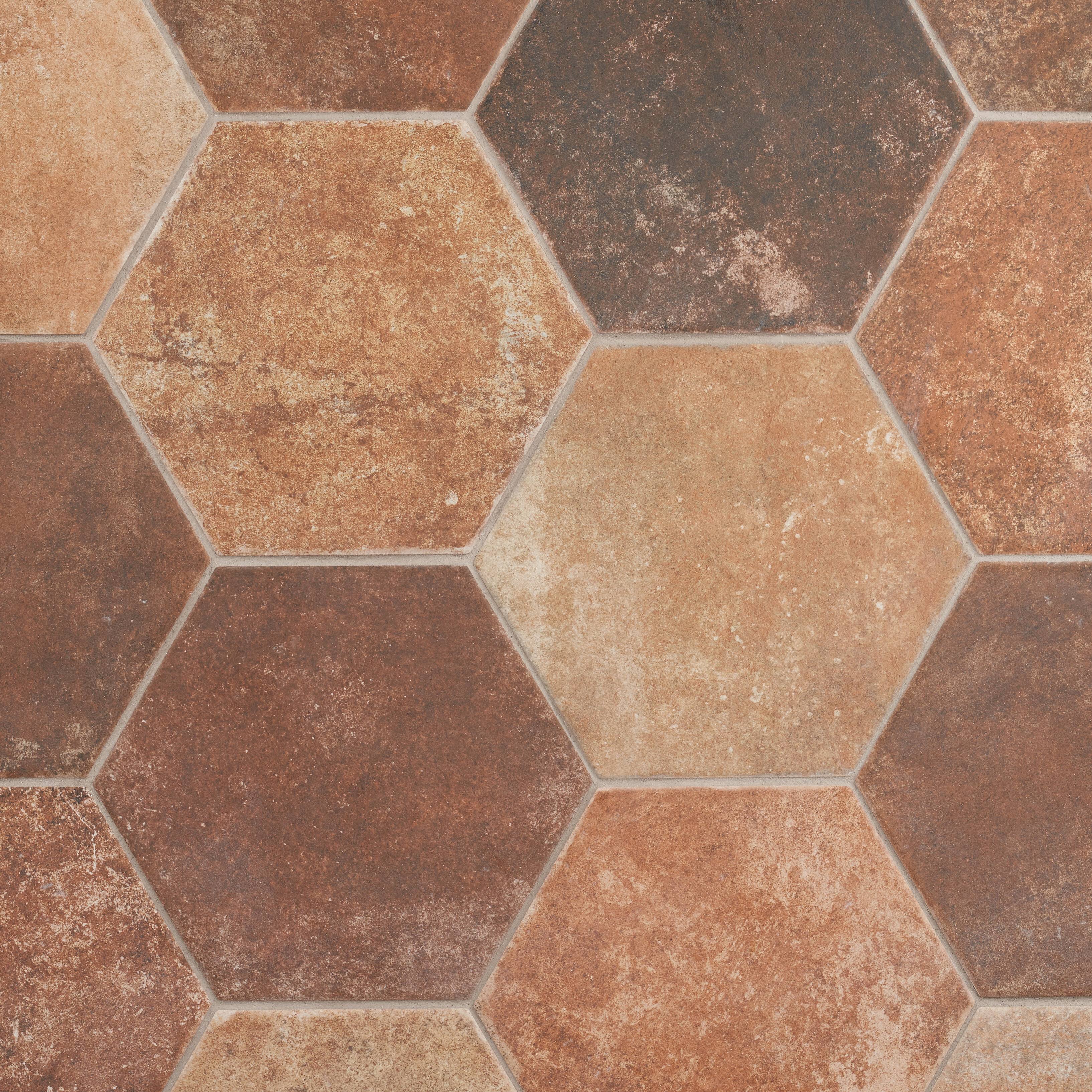 Ivy Hill Tile Hayes Marron 7.87 in. x 9.44 in. Matte Porcelain Floor and Wall Tile (9.84 Sq. ft./Case)