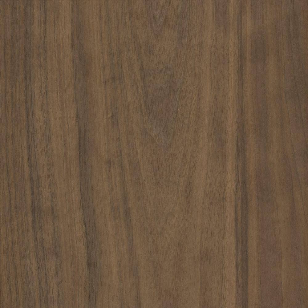 PureEdge 48 in. x 96 in. Walnut Real Wood Veneer with 10 Mil Paperback, Brown