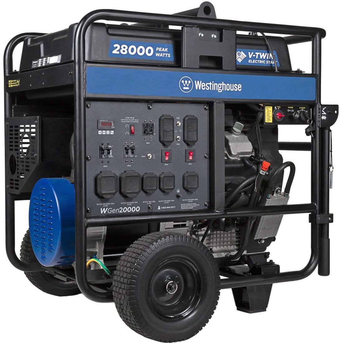 Westinghouse WGen20000- 20,000 Watt Electric Start Portable Generator