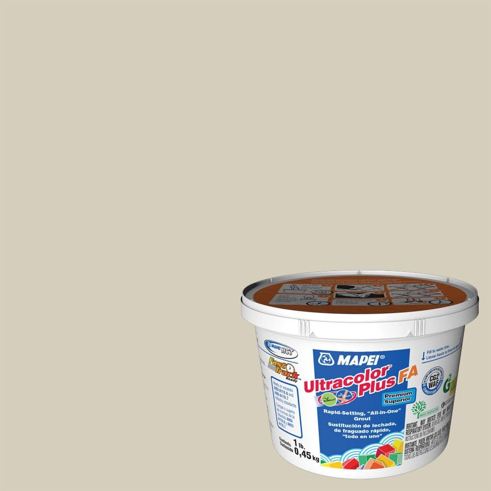 Mapei Ultracolor Plus Fa Biscuit All-in-One Grout in Off-White- 1 lb