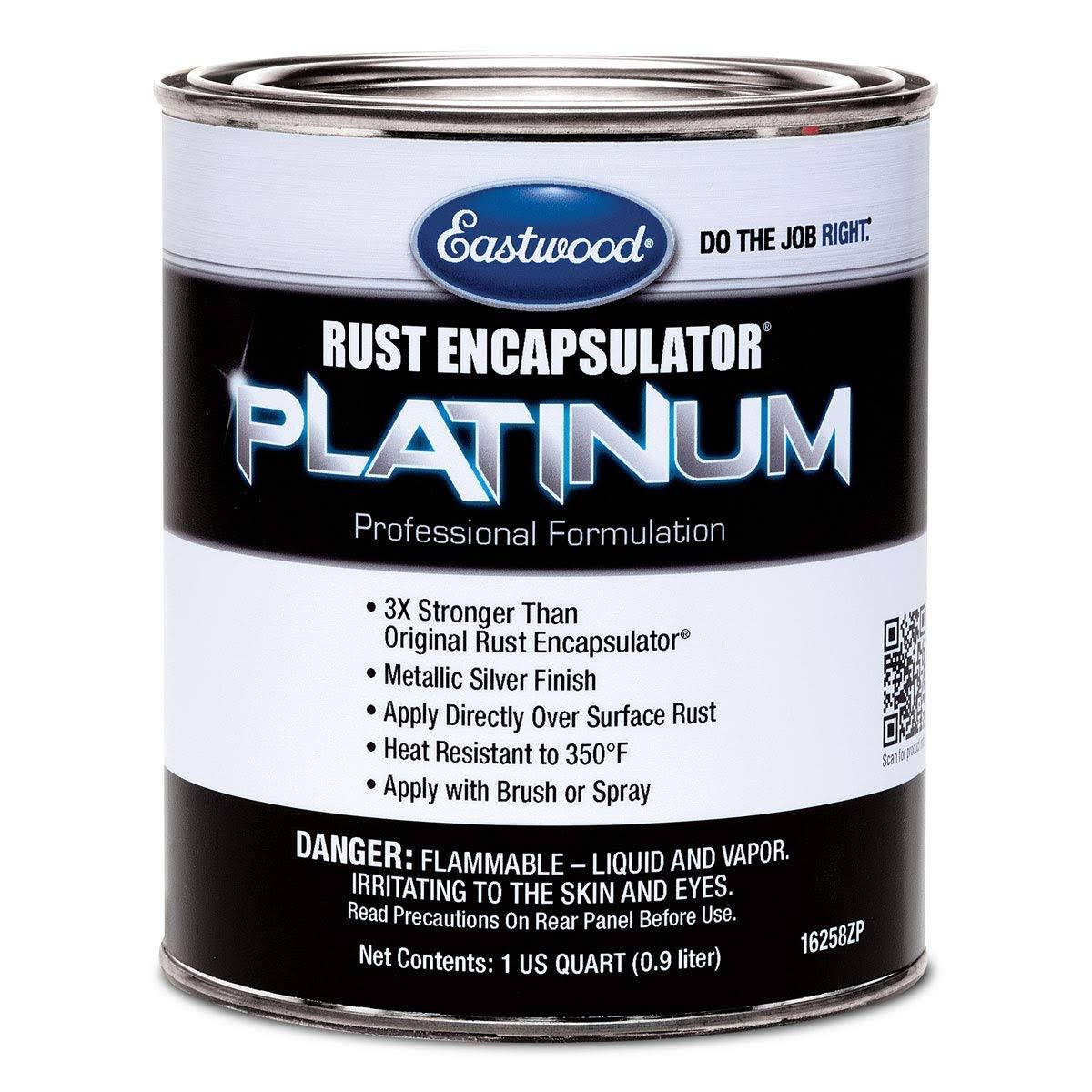 Eastwood Rust Encapsulator Platinum Quart UV Resistant Aluminum Finish