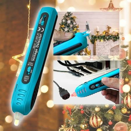 ALLOSUN Christmas Light tester,christmas Light Repair Tool, Christmas Light Bulb Tester Gk13, Size: 7.8 x 2.09 x 1.54, Blue