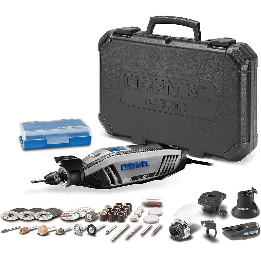 Dremel 4300 47-Piece Variable Speed Multipurpose Rotary Tool Kit 4300-5/40