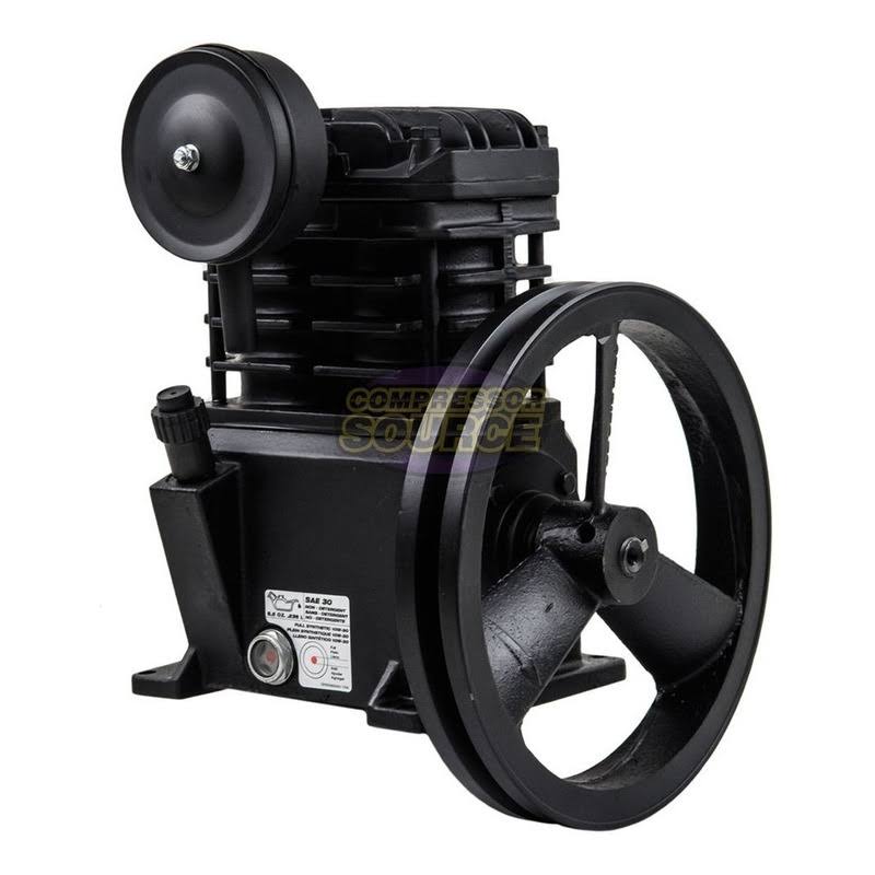 Campbell Hausfeld VT4923 3HP Cast Iron Air Compressor Pump , Flywheel