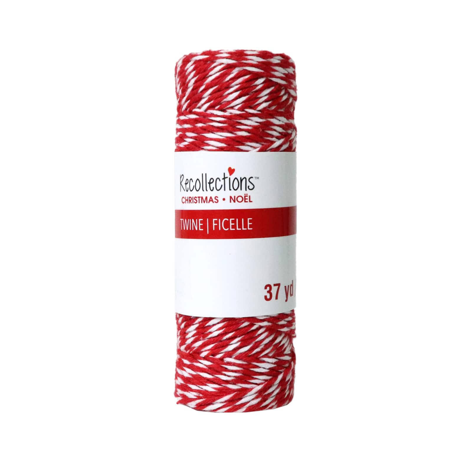 37yd. Red & White Twine by Recollections Christmas | Michaels