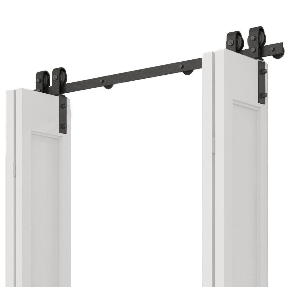 Standard Double Door Barn Door Hardware Kit CALHOME