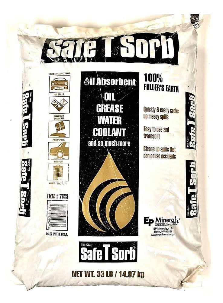 EP Minerals 7933 Safe T Sorb Oil Absorbent 33 lb. Bag