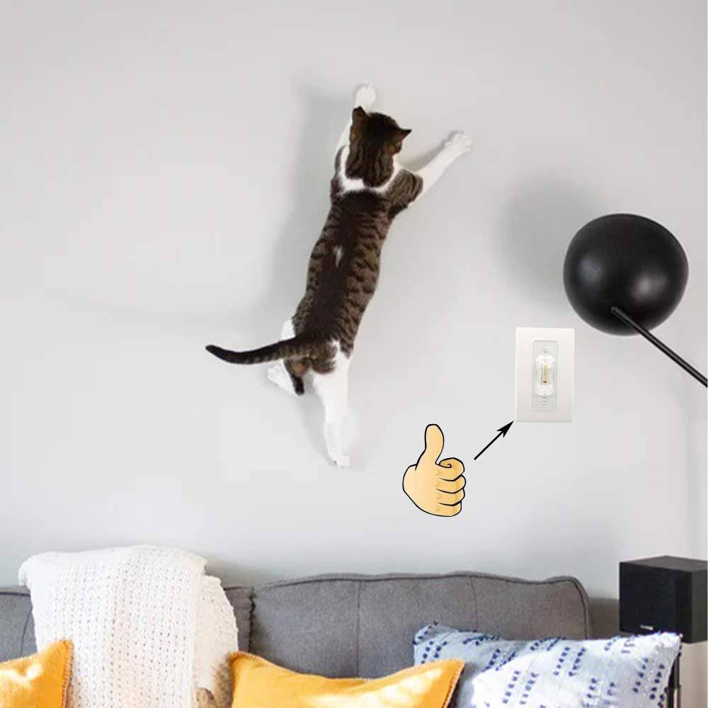 Light Switch Guard, 6 Pack, Clear Light Switch Lock, Child Proof Light Switch Cover Guard, Keeps Light on or Off Protects Your Lights or Circuits