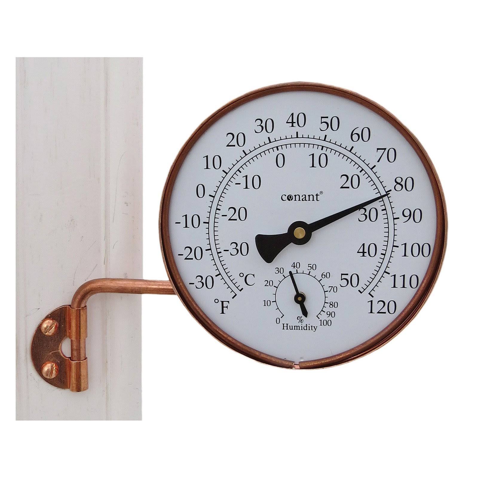 Conant Th6lfc Vermont Weather Station with Living Copper Finish