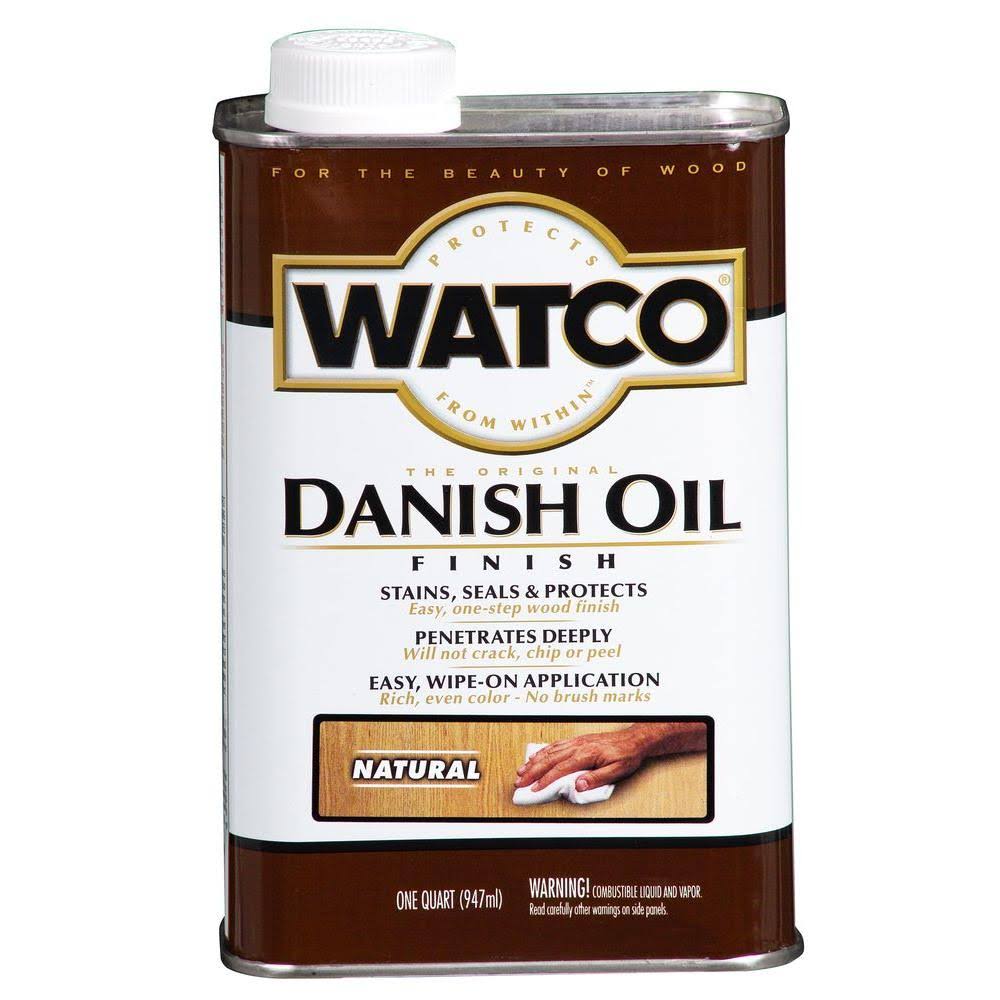 Watco Danish Oil, Natural- 1 qt canister