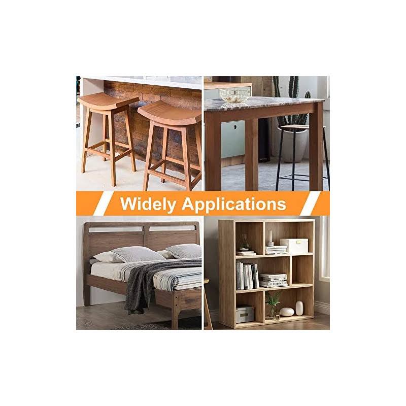 SEANSDA 40pcs L Bracket Corner Brace Sets Black Corner Bracket 90 Degree Right Angle Bracket Metal L Brackets for Wood Furniture Cabinet Chair Shelves