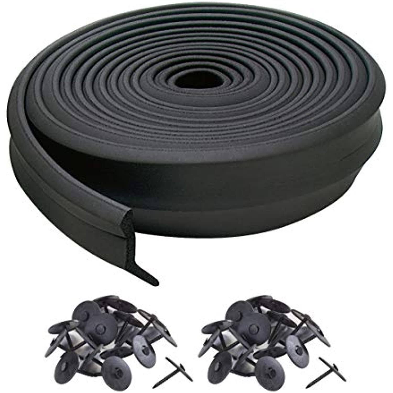 M-D Products 16' Rubber Garage Door Bottom
