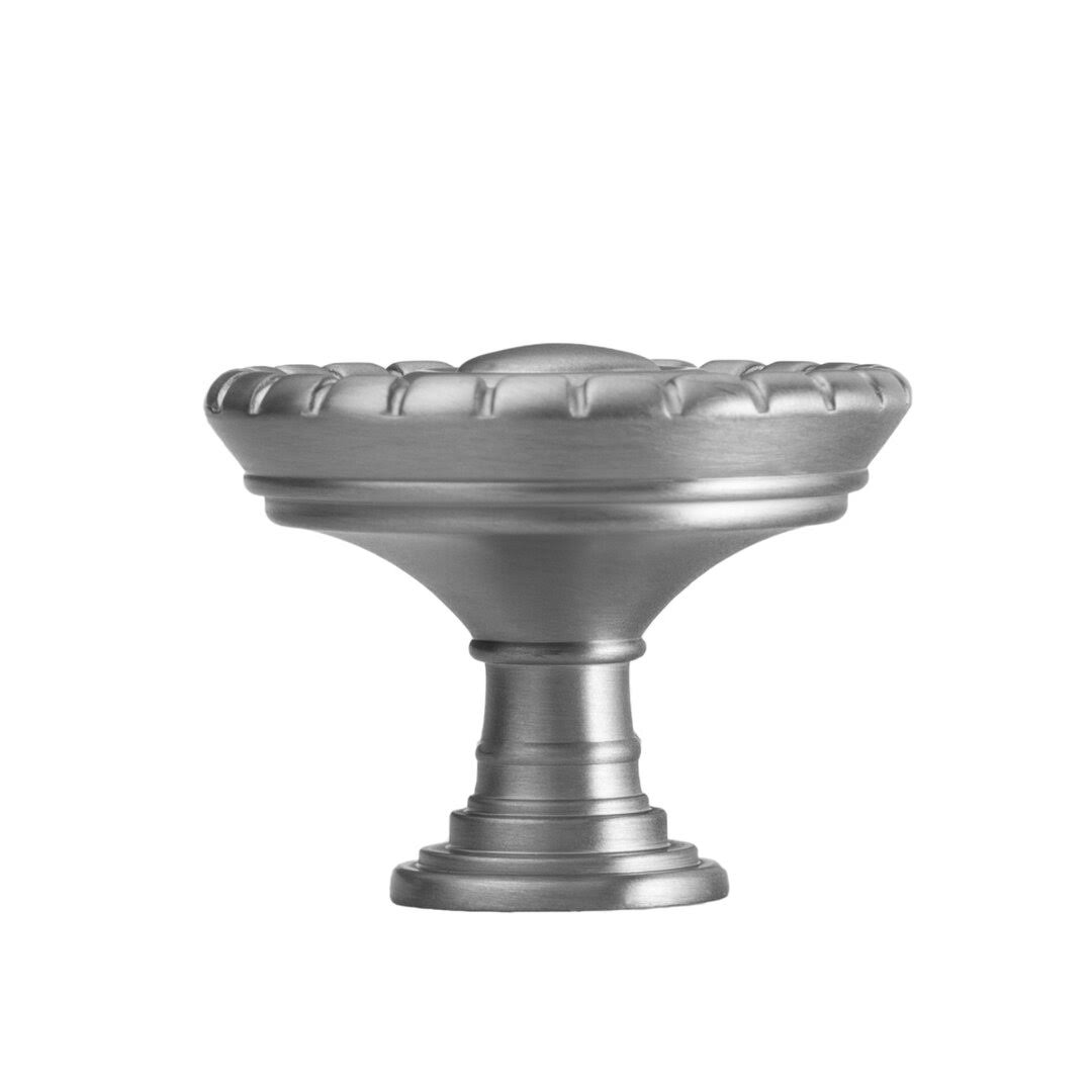 Sumner Street Home Hardware Charlotte Mushroom Knob, Satin Nickel