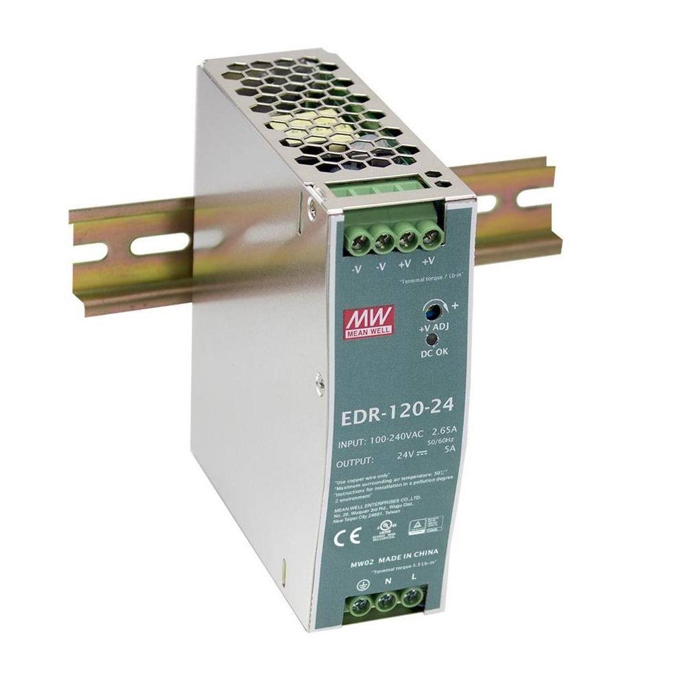 Mean Well- EDR-120-24- AC-DC Power Supply