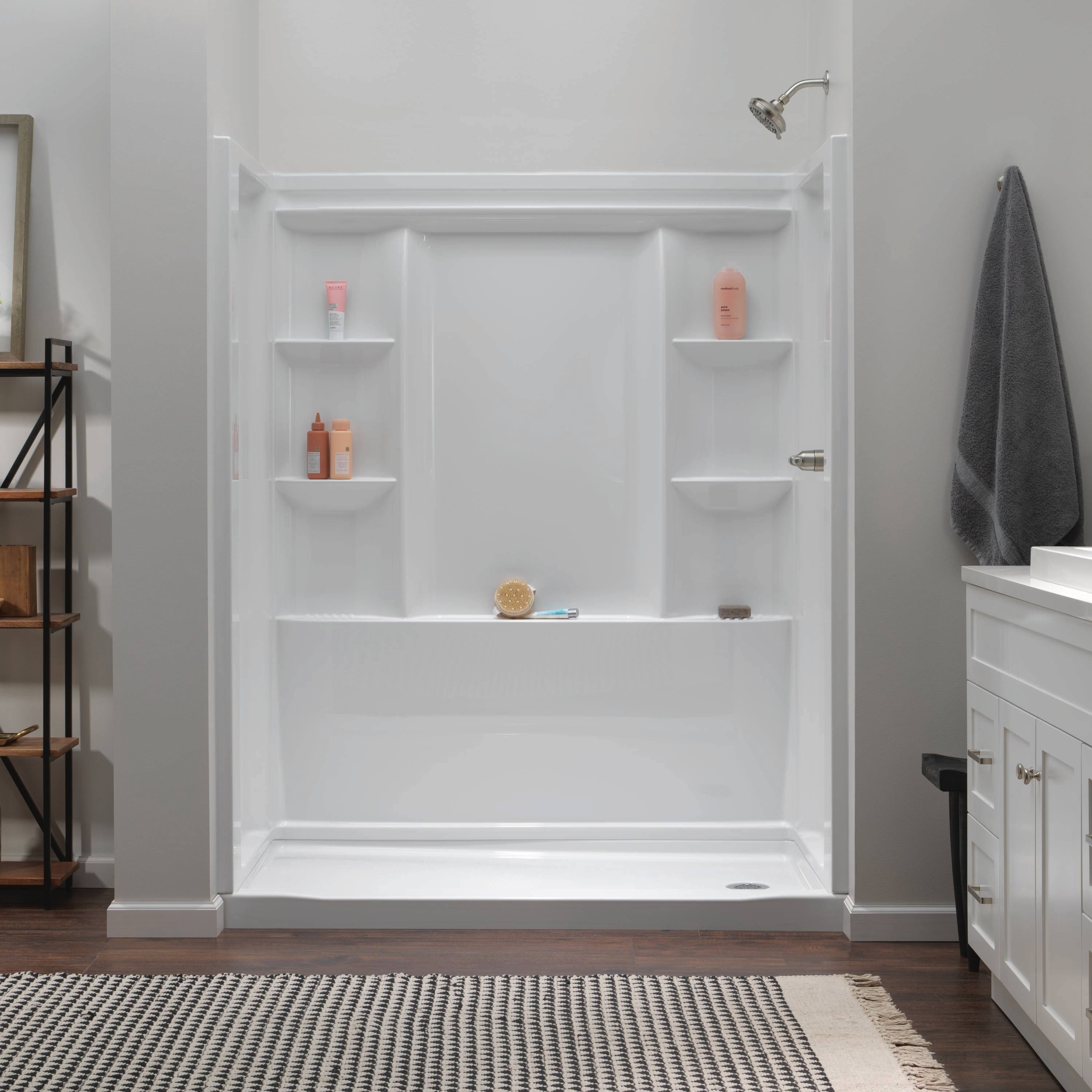 Delta Fauct 118737 60 x 32 in. Right Shower Base