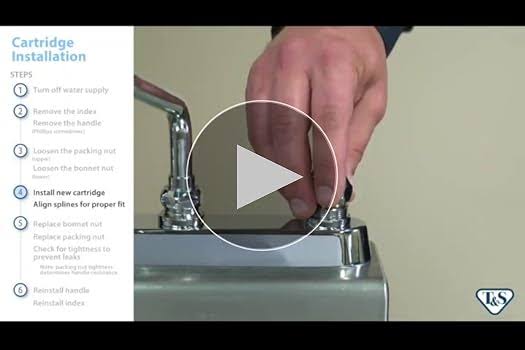 T&S Brass- 002714-40- Eterna Hot Spindle Assembly