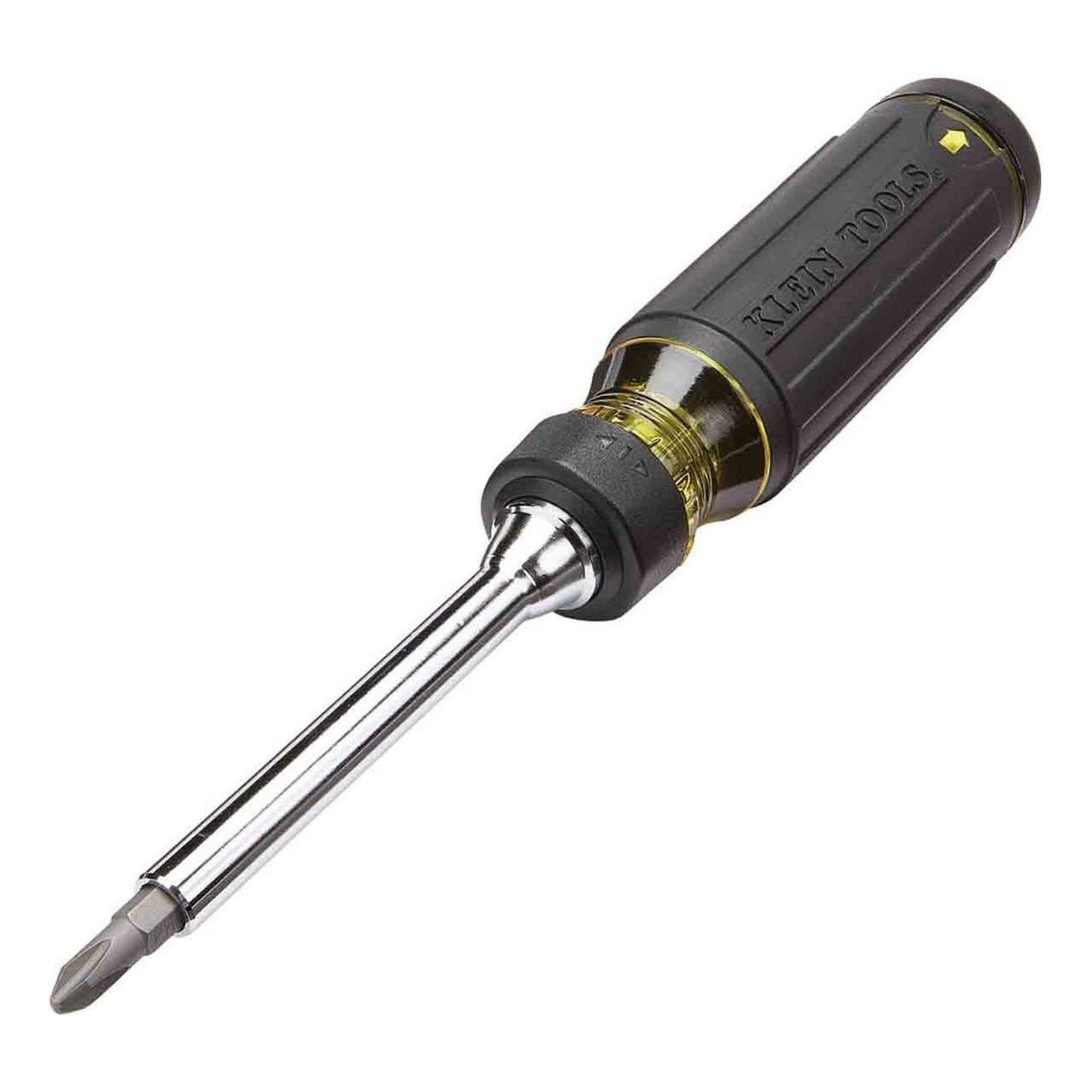 Klein Tools 15-in-1 Multi Bit Screwdriver, Ratcheting 32305