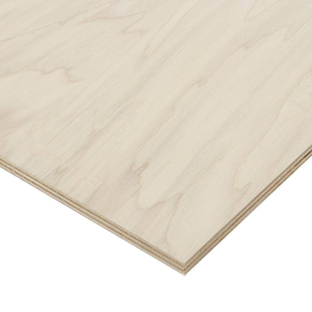 Columbia Forest Products 3/4 in. x 2 ft. x 8 ft. PureBond Poplar Plywood Project Panel (Free Custom Cut Available) 2984