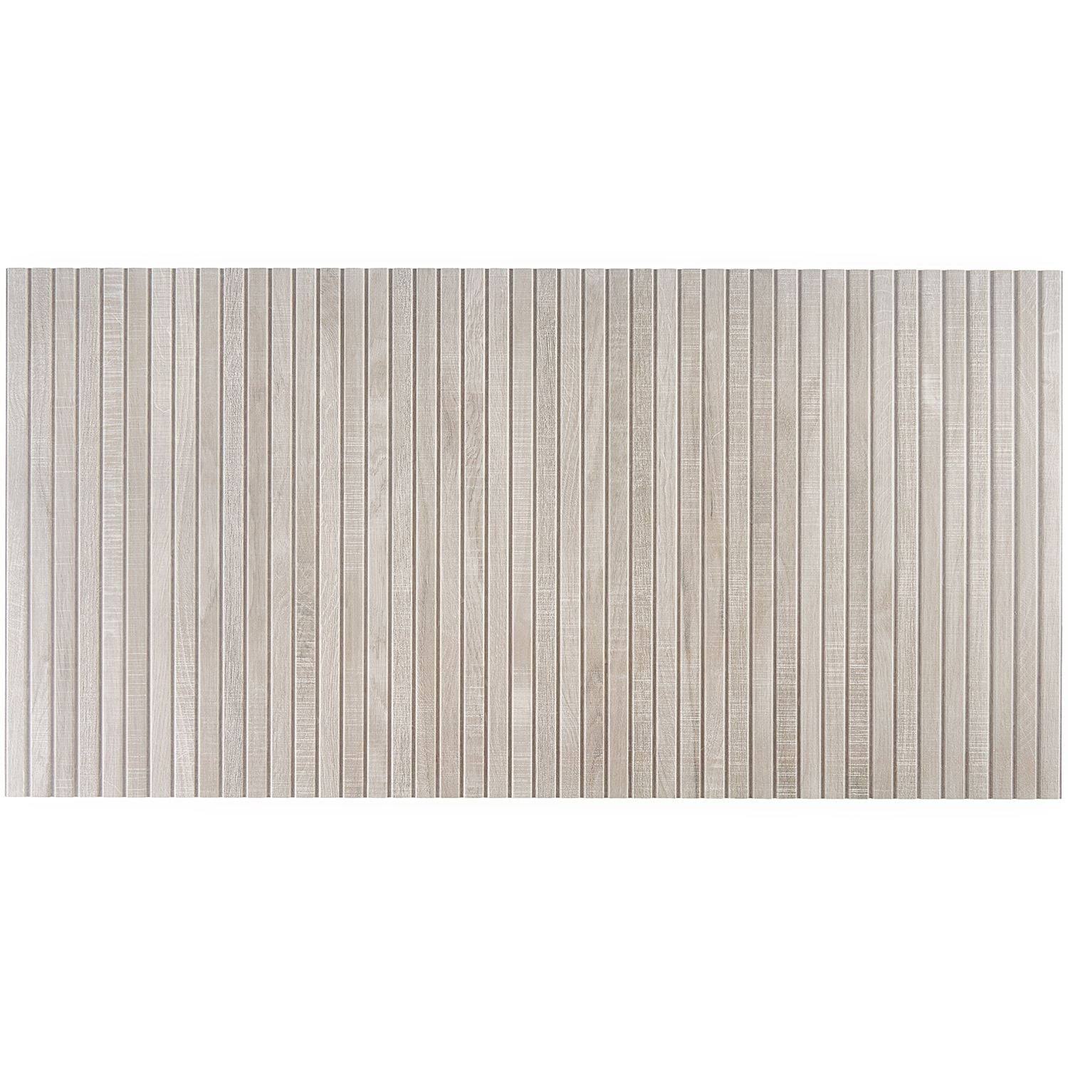 Bond Tile Auburn Ribbon Gray 4 in. x 8 in. Matte Porcelain Floor and Wall Tile Sample