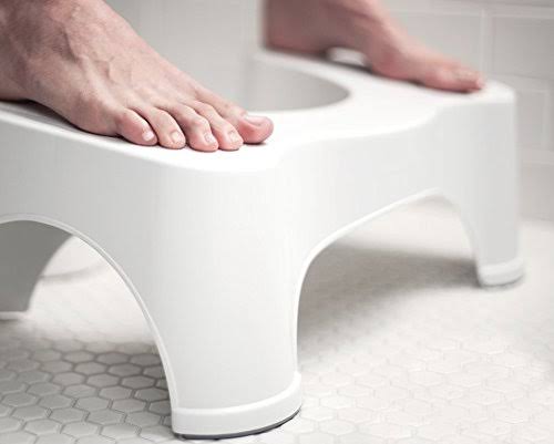 Squatty Potty sp-e-9 Ecco Plastic Toilet Stool, White