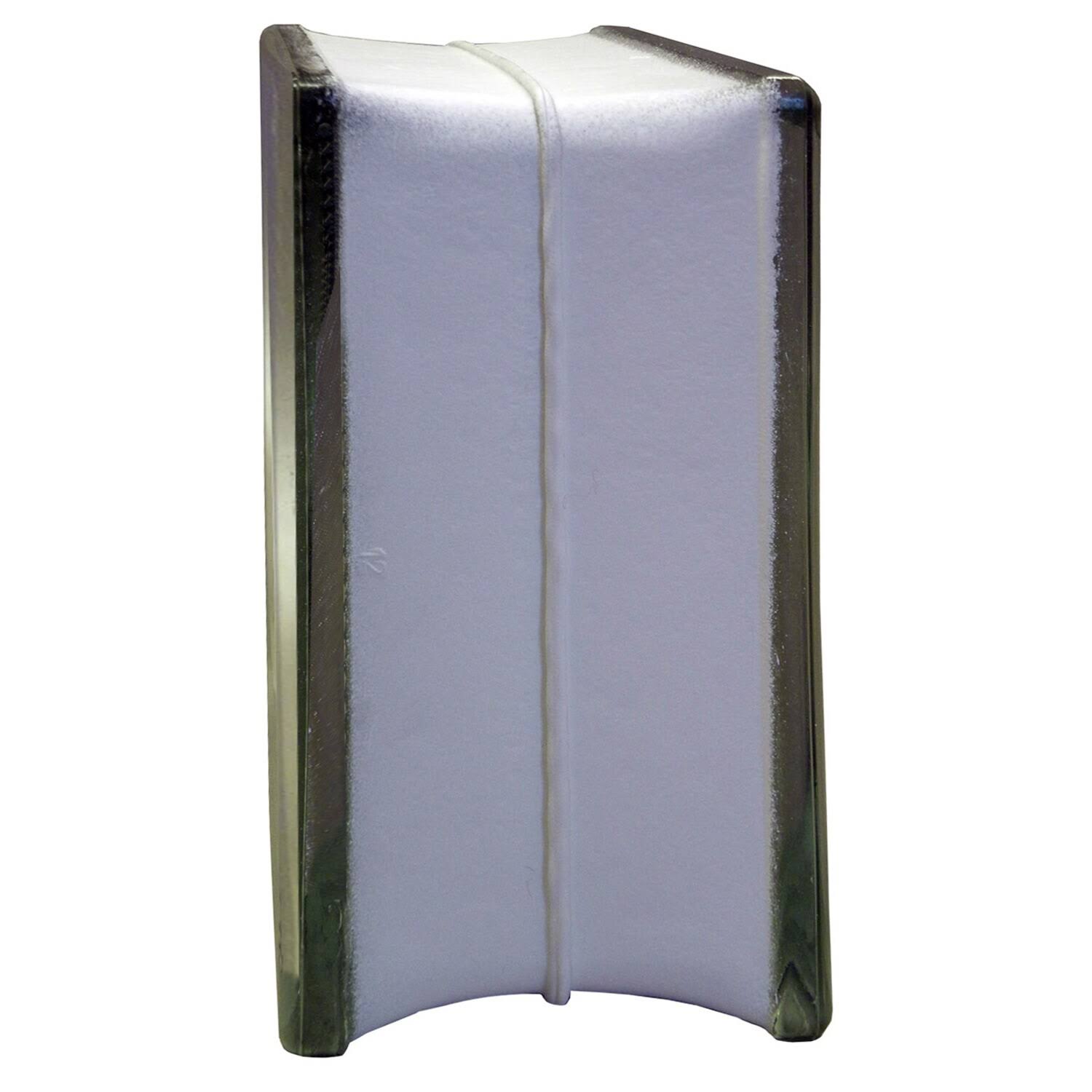 Seves 8 in. H x 8 in. W x 4 in. D Nubio Glass Block