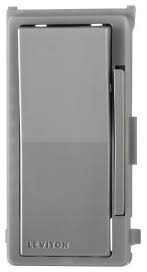 Leviton DDKIT-G Decora Digital/Decora Smart Dimmer Color Change Kit, Gray