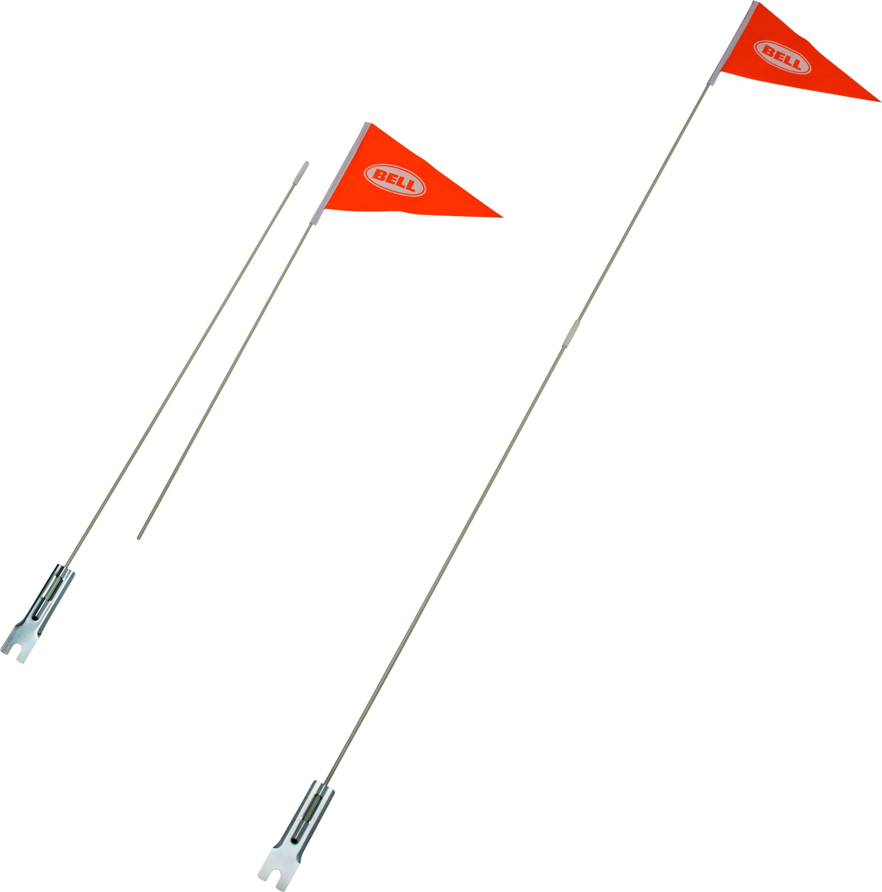 Bell Flagger 6 ft. Bicycle Safety Flag, Orange
