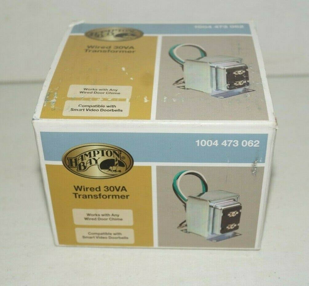 Hampton Bay 16VAC/30VA Transformer Compatible with All Video Door Bells