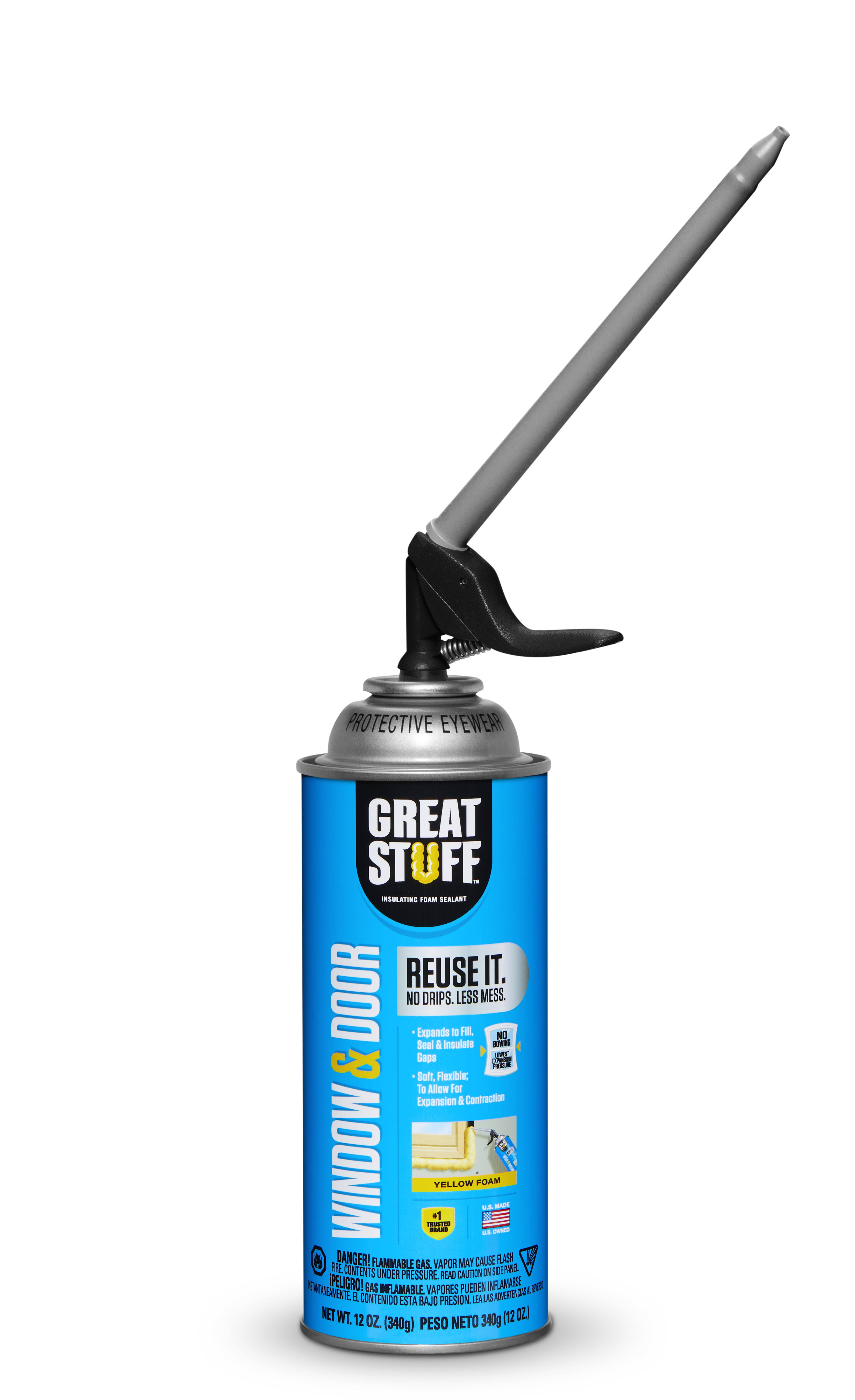 Great Stuff Window & Door Foam Sealant- 12 oz.