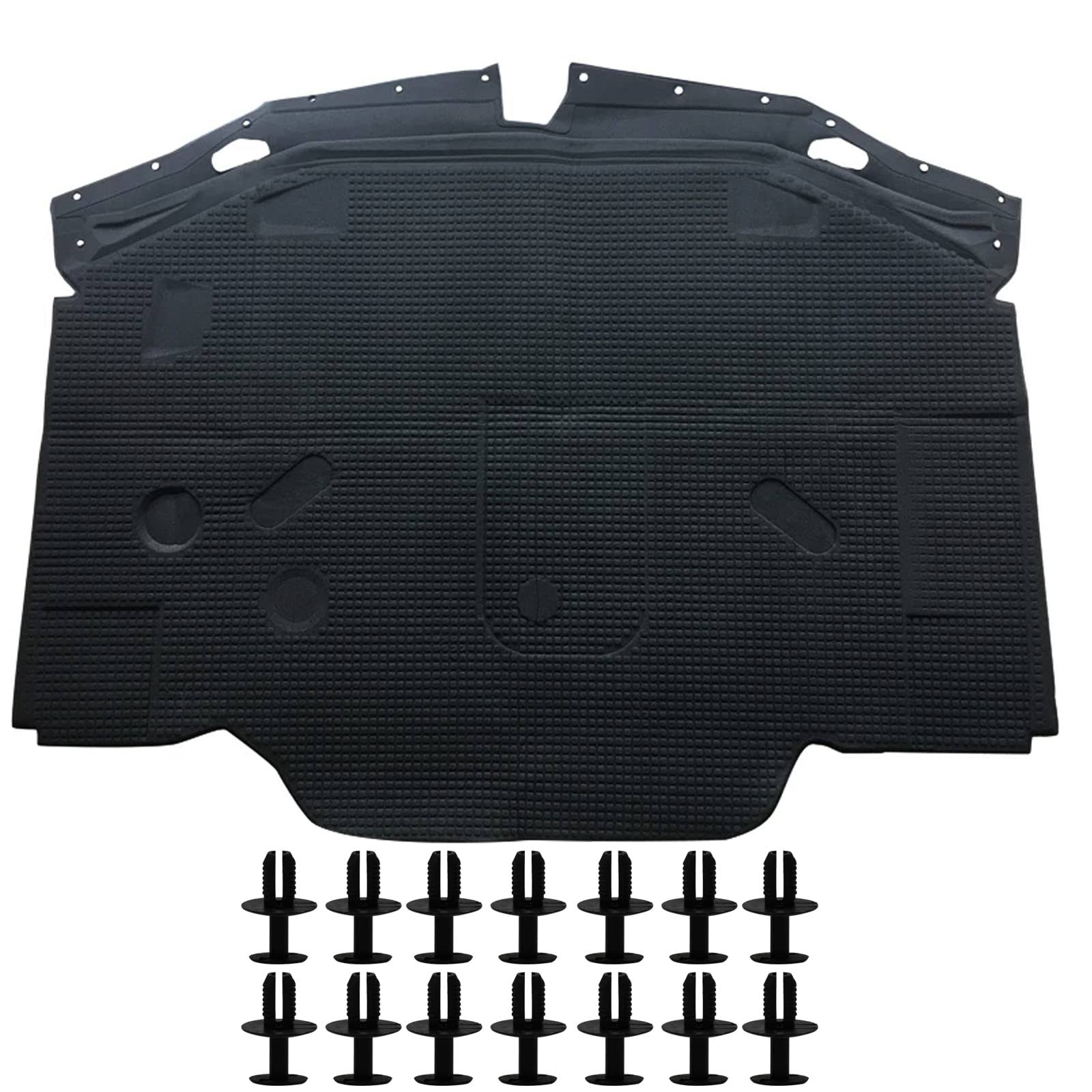 QHQSQC Hood Insulation Pad Heat Shield Sound Deadening Hood Heat Liner for Benz SL320 SL500 R129 SL600 1296802025 A1296802025