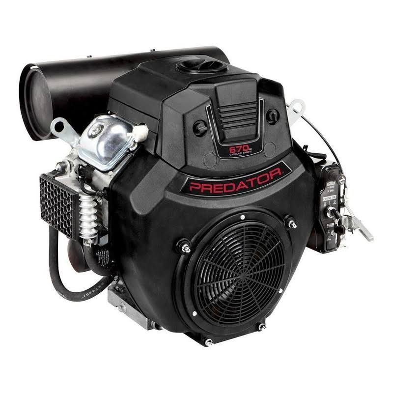 Predator 22 HP (670cc) V-Twin Horizontal Shaft GAS Engine, EPA 61614