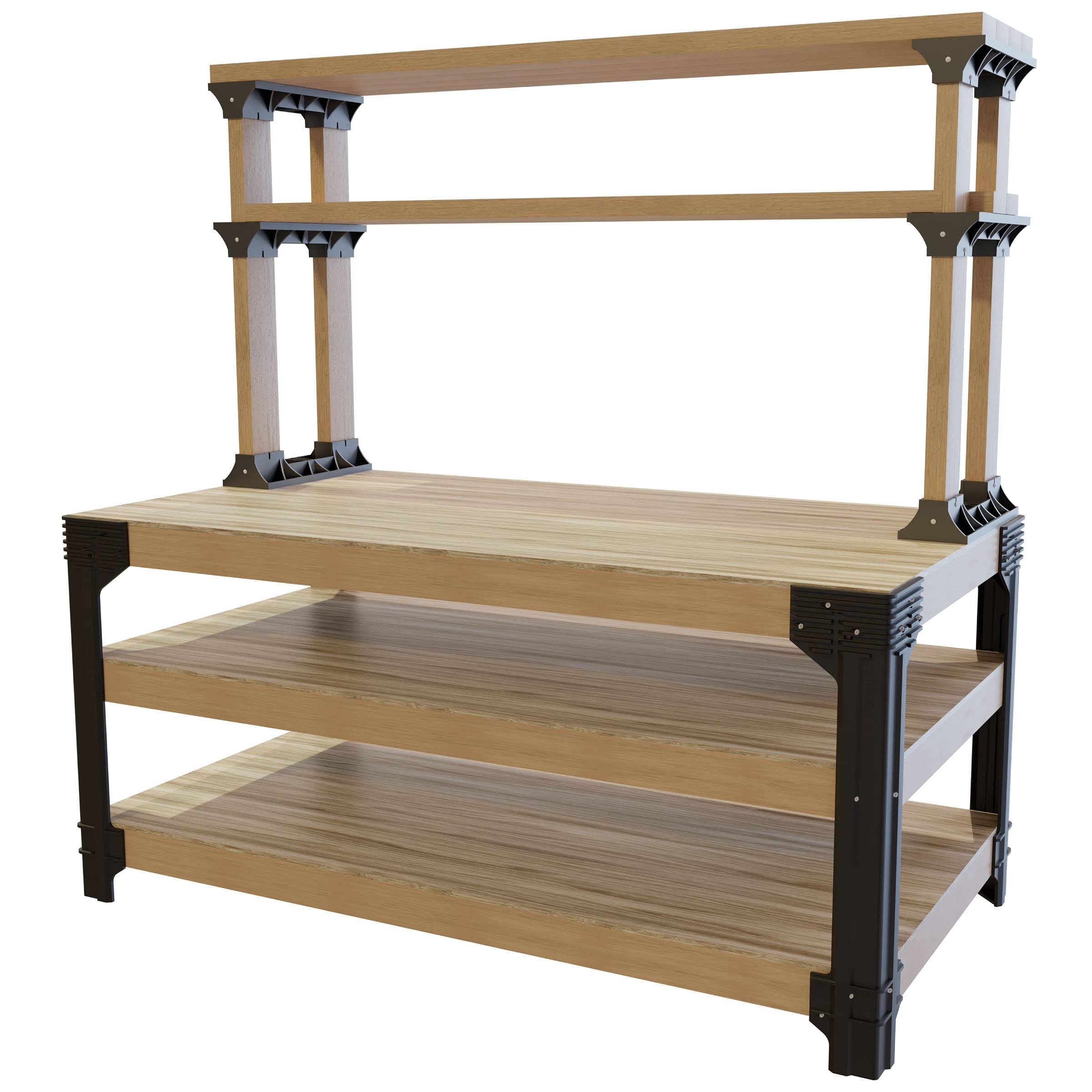 2x4basics 90164 Workbench and Shelving Storage System