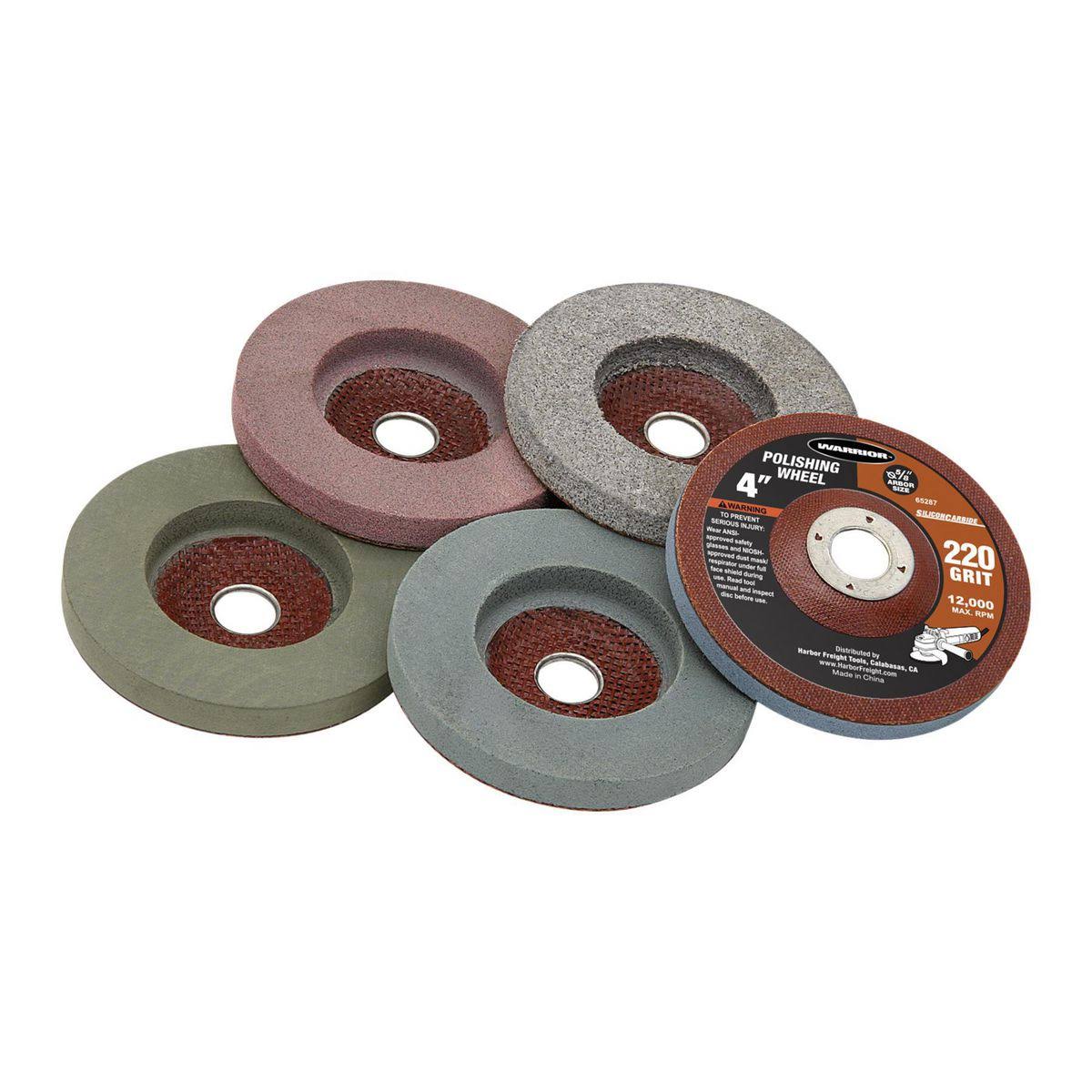 4 in. Polishing Wheel Set 5 PC