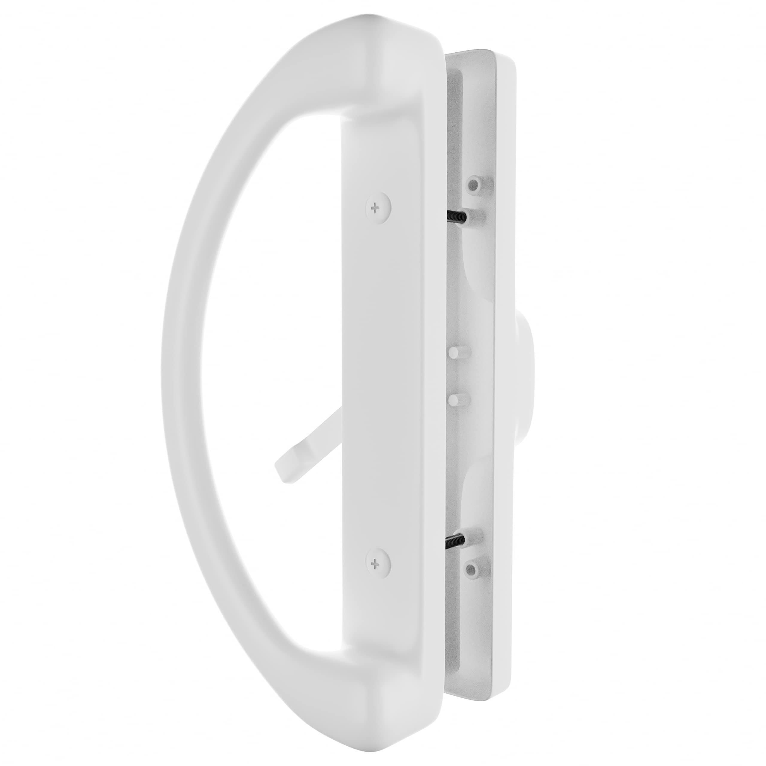 Essential Values White Sliding Patio Door Handle Set
