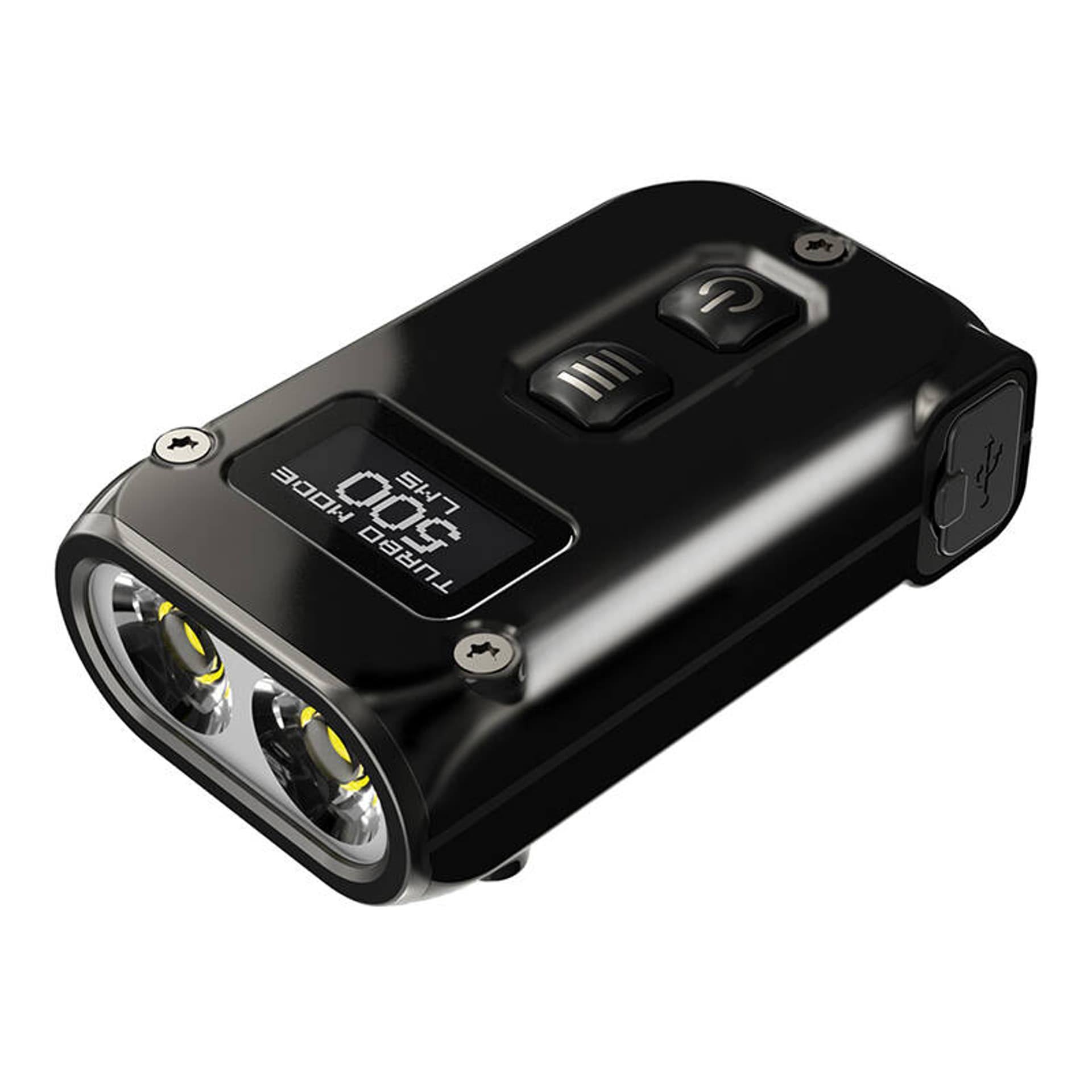 Nitecore Tini 2 500 Lumen Rechargeable Keychain Flashlight (Stainless Steel)