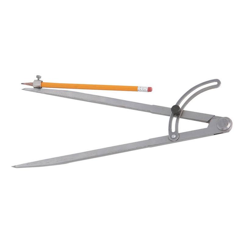 Pittsburgh 12 in. Locking Wing Divider Measuring Tool 63660