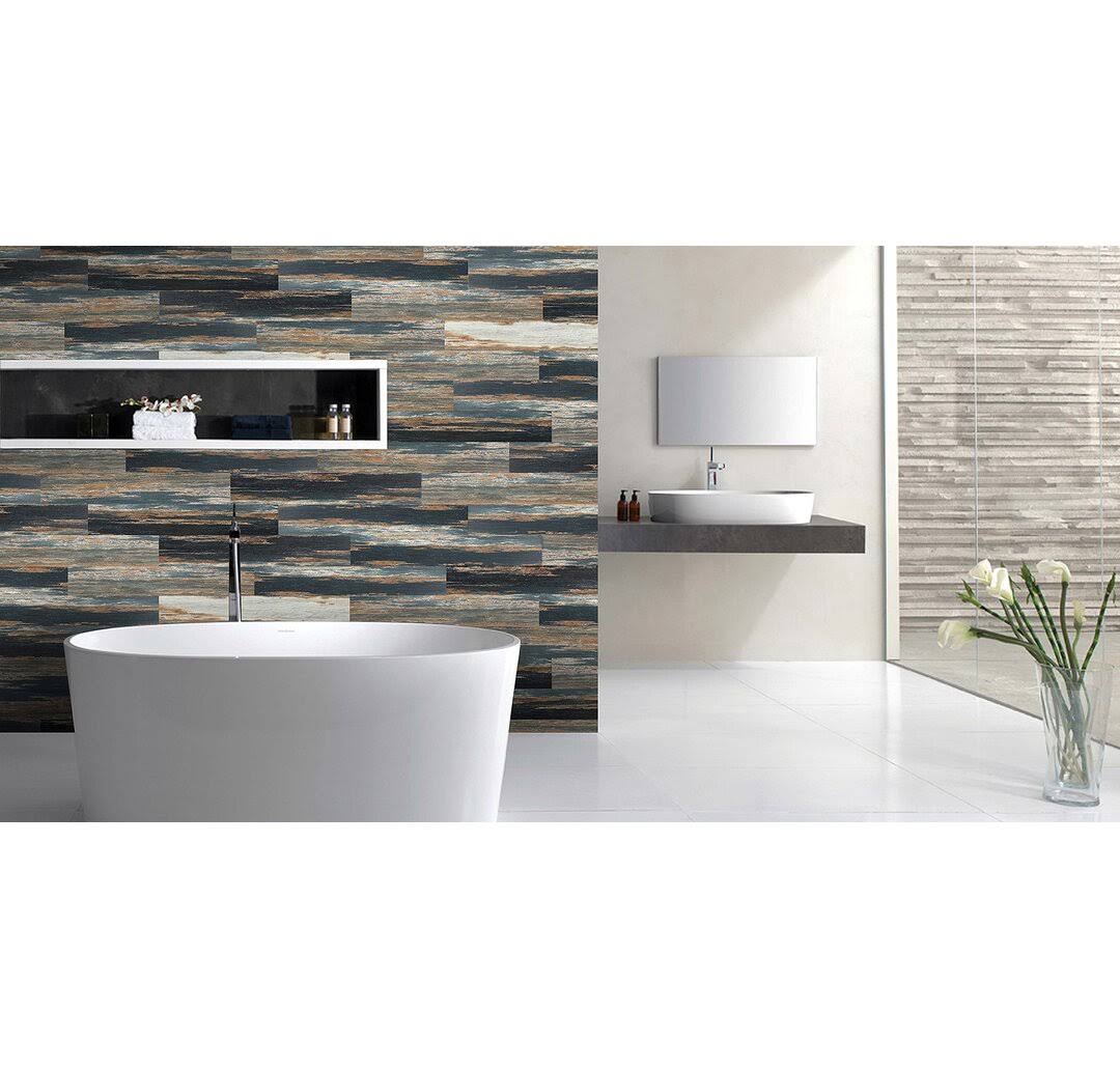 Deco Products Hydrostop 7.2 in. W x 48 in. Old Navy Ocean Rigid Core Click Lock Luxury Vinyl Plank Flooring (24.00 sq.ft./case)