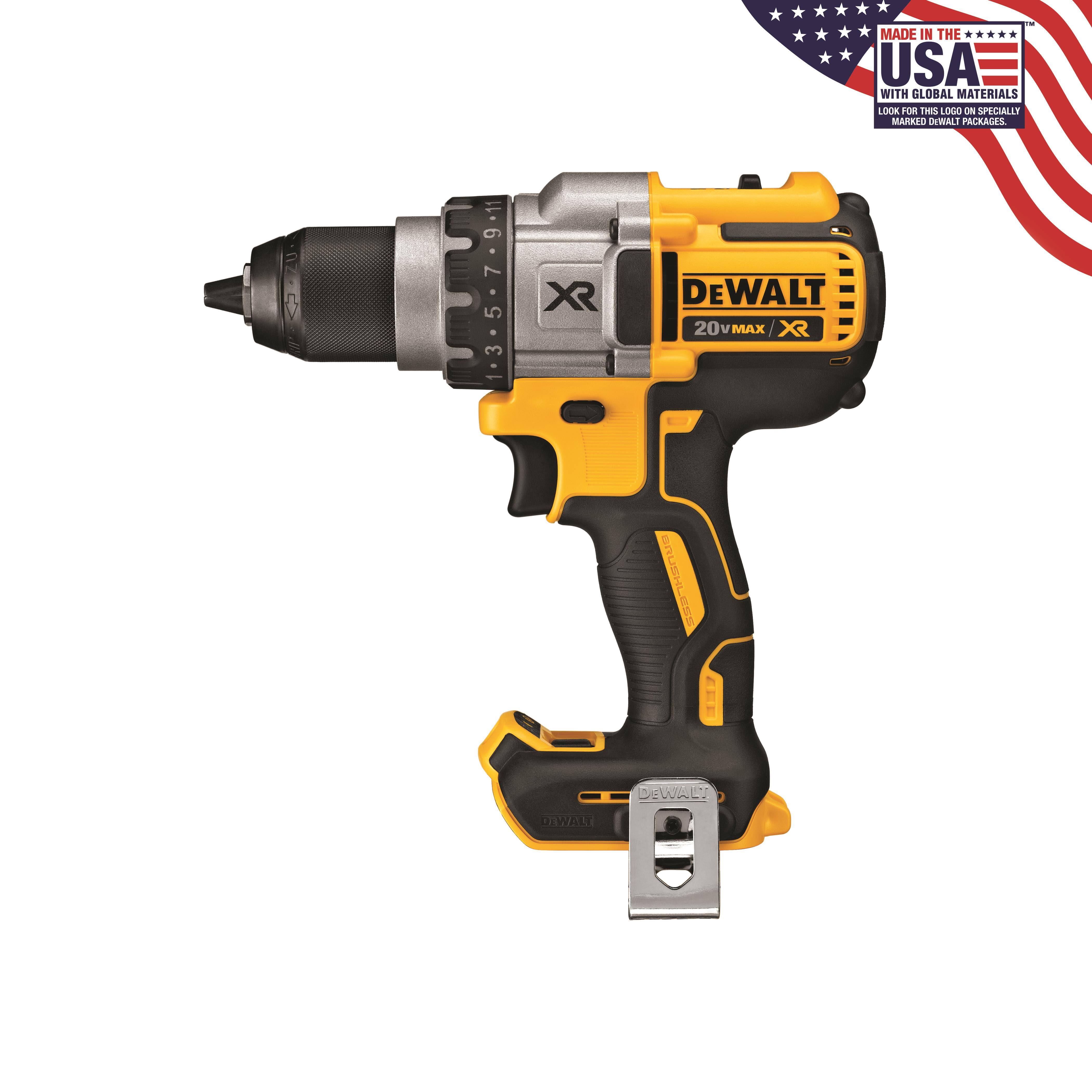 DeWalt 20V Max Cordless Brushless XR 3-Speed Drill/Driver DCD991B