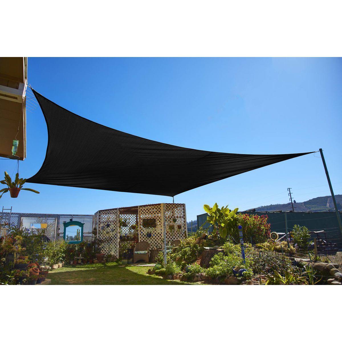 Hft 8 ft. x 10 ft. Mesh All-Purpose/Weather-Resistant Tarp