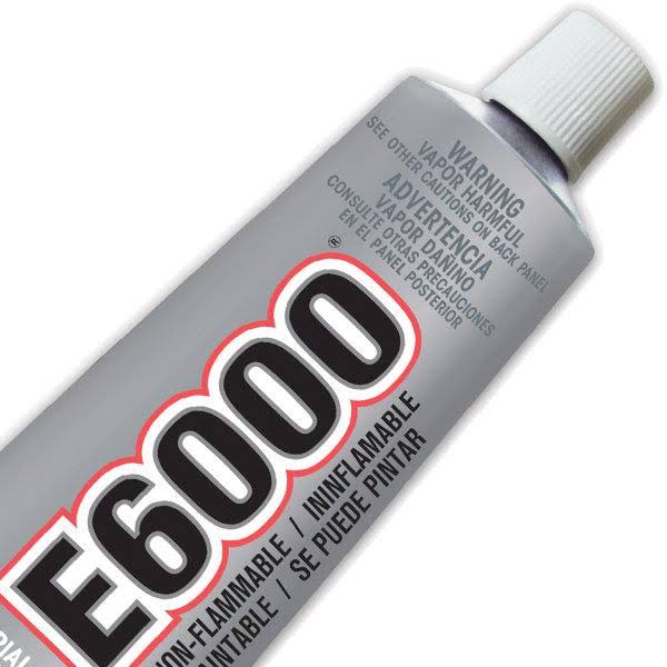 Eclectic E6000 Clear Craft Adhesive- 2 oz tube