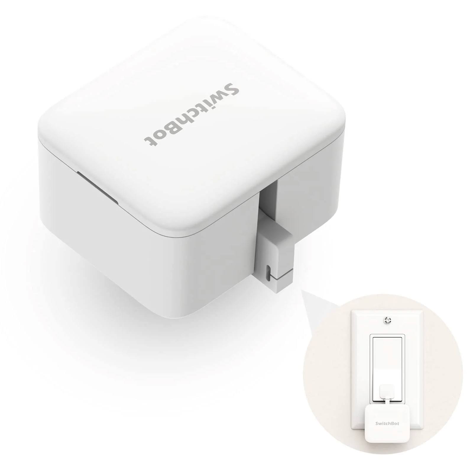 SwitchBot Smart Switch Button Pusher- No Wiring, Wireless App or Timer Control
