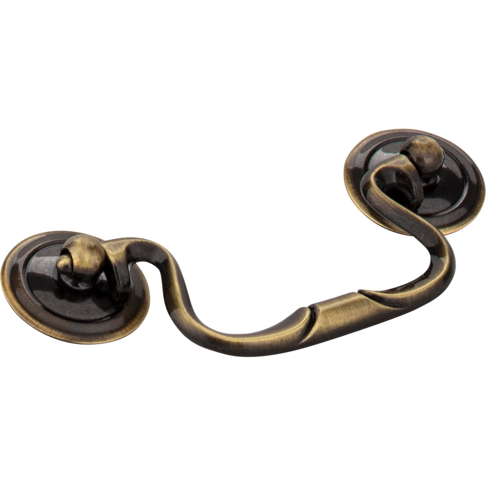 Elements CH3503 Kingsport Cabinet Pull, Brushed Antique Brass