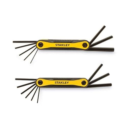 Stanley STHT71839 Folding Metric and SAE Hex Keys, 2-Pack