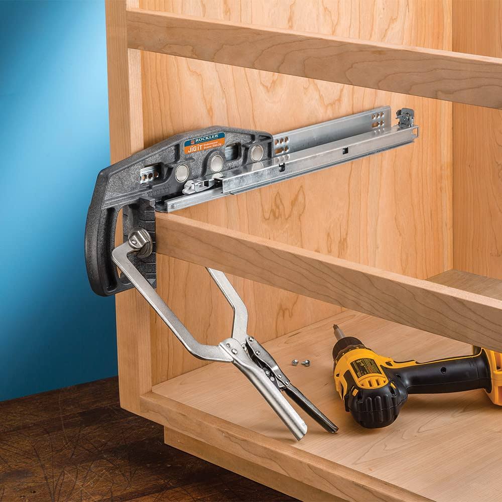 21'' Rockler Centerline Lifetime Soft-Close Undermount Drawer Slides