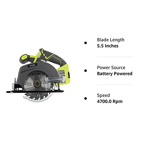 Ryobi One P505 18V Lithium Ion Cordless 5 1/2