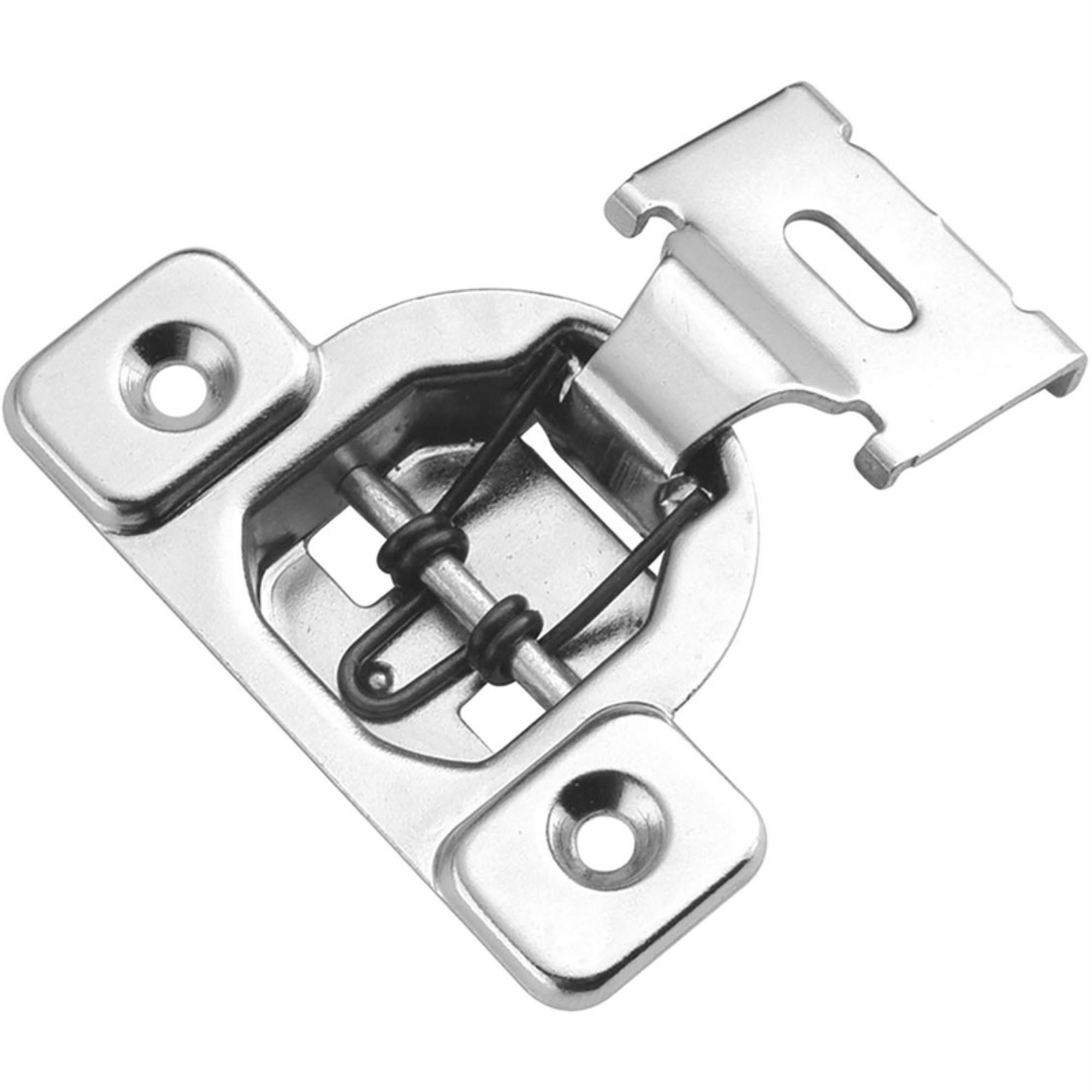 Hickory Hardware P5125-14 Hinge Concealed Face Frame, Polished Nickel