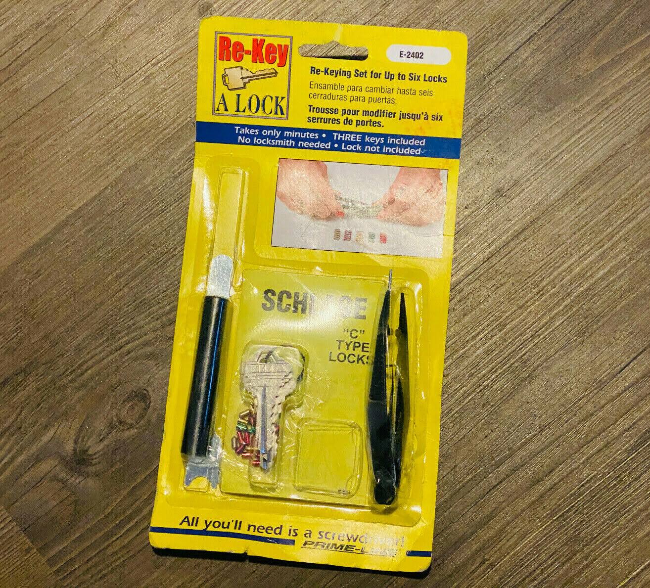 Prime-Line E 2402 Re-Keying Kit, 5 Pin