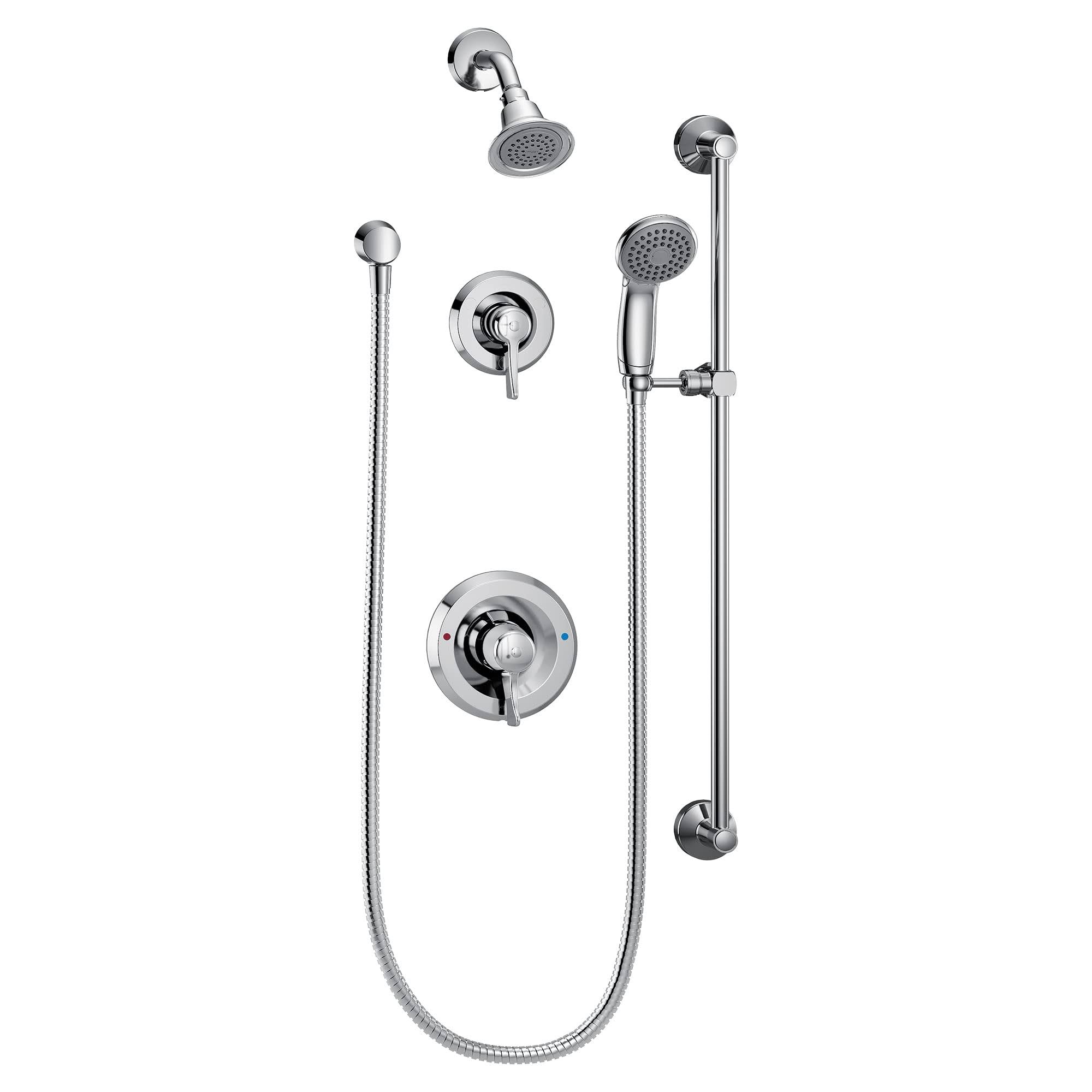 Moen Commercial Posi-Temp Shower Trim Kit, Chrome | T8342