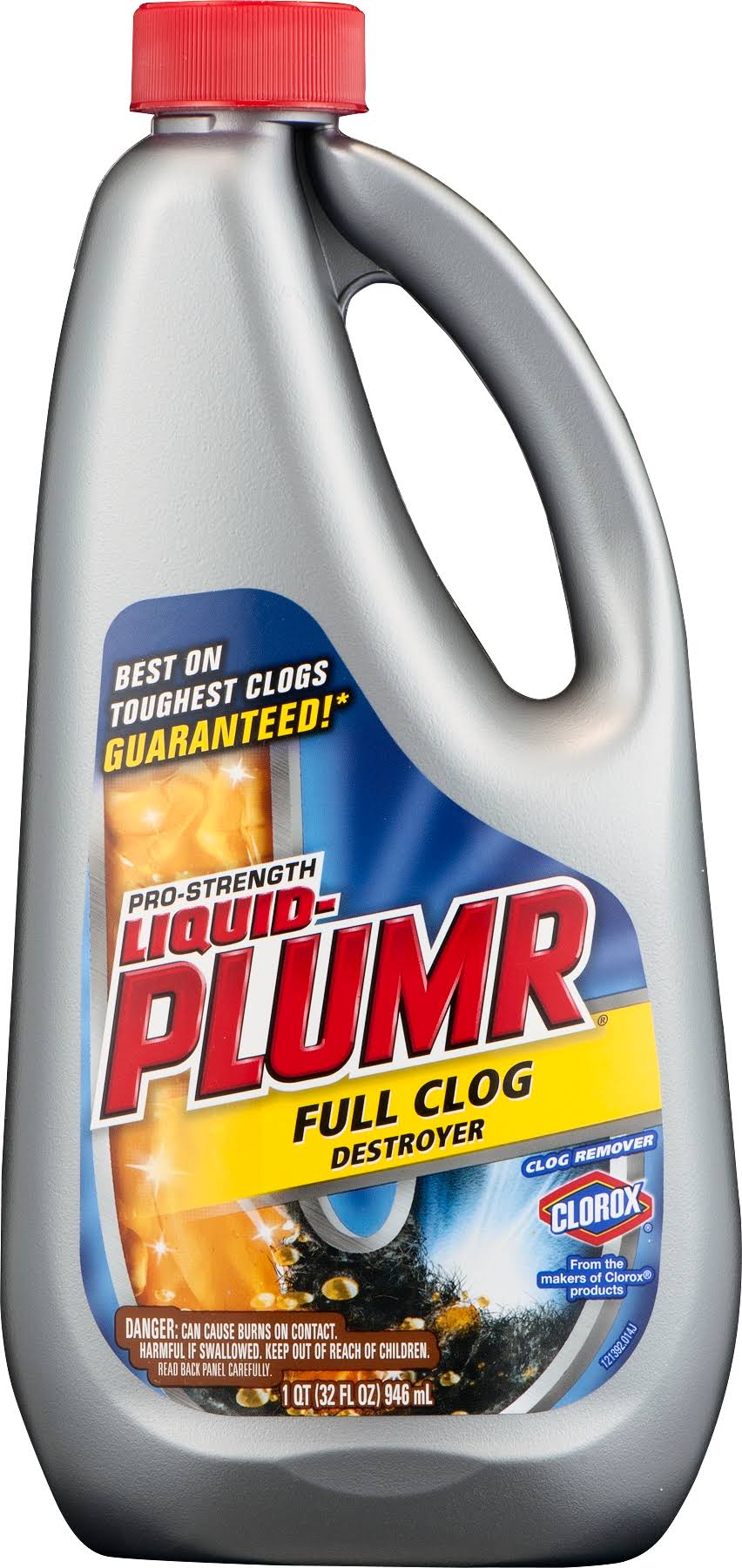 Liquid-Plumr Clog Destroyer, Pro-Strength, Gel- 1 qt